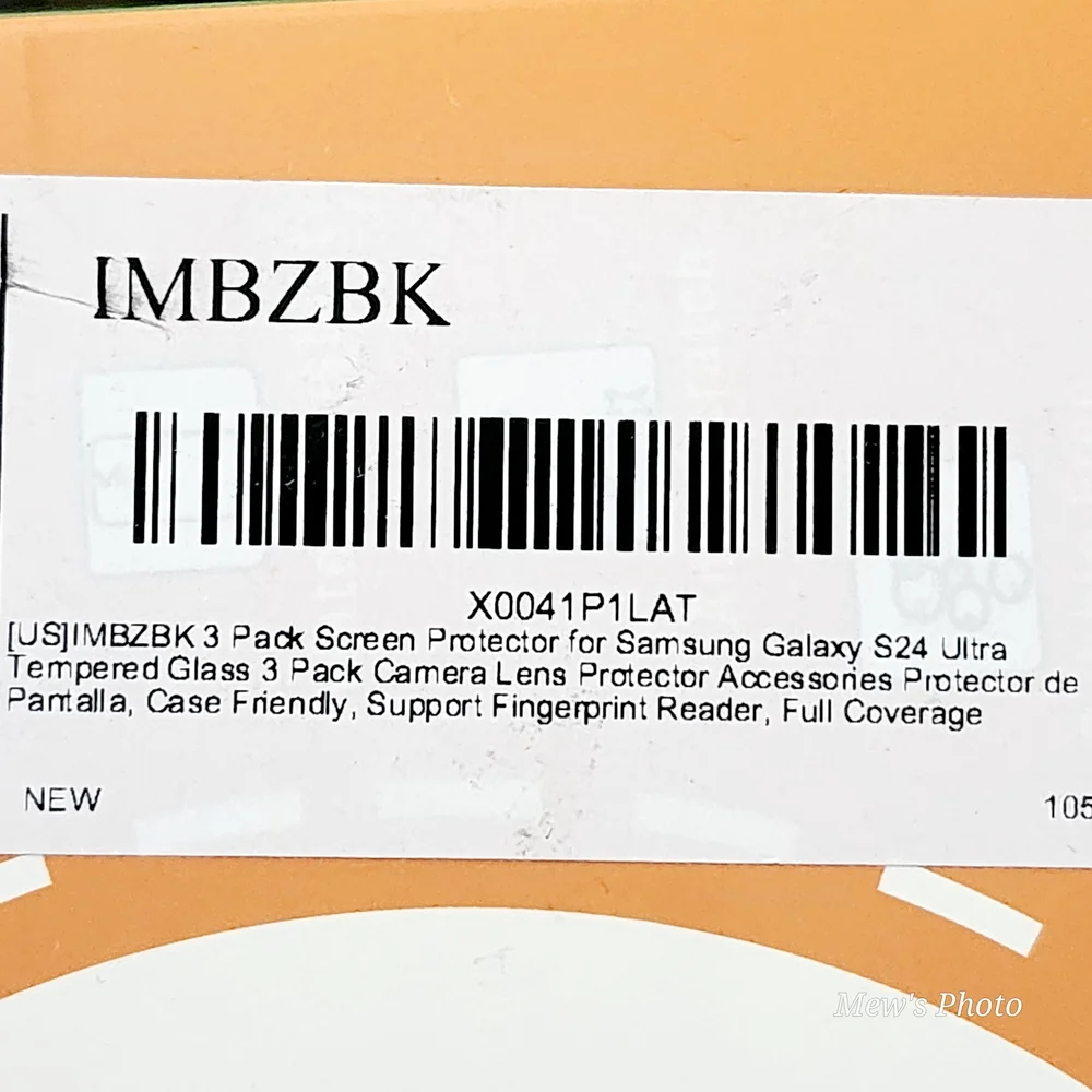 Orange Screen Protector - Picture 5 of 10